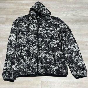 Everlast Monochrome Patterned Windbreaker